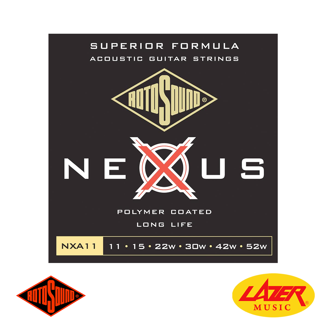 Rotosound Nexus Acoustic Coated Light Guitar Strings